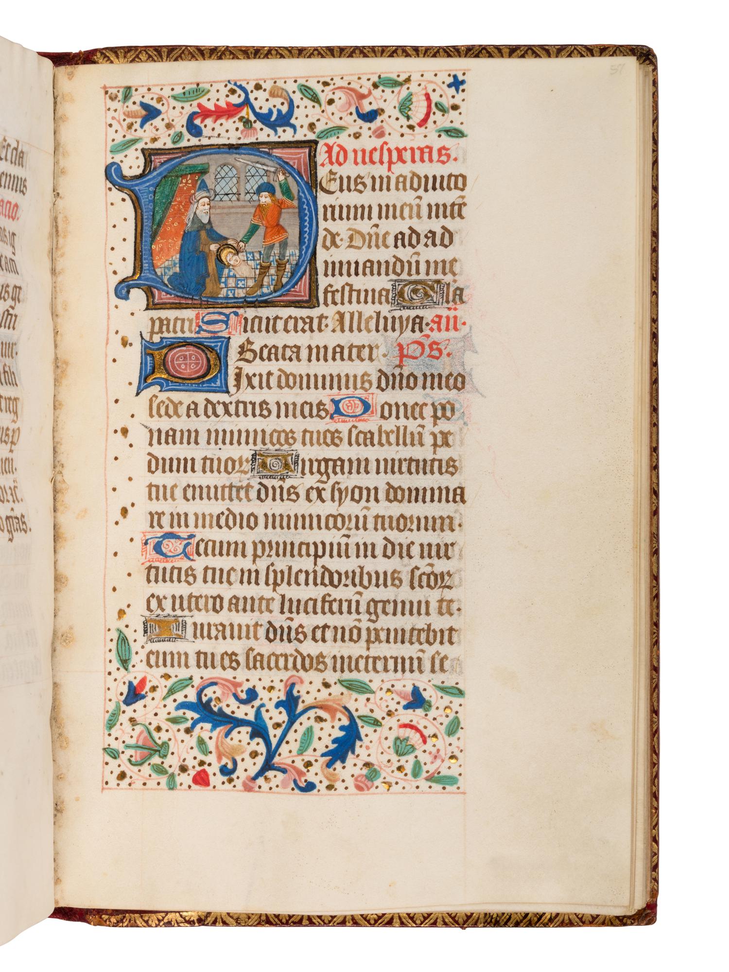 CIRCLE OF WILLEM VRELANT (active Flanders, Bruges, 1454-1481) The Haraucourt Hours, use of Toul, in Latin, illuminated manuscript on parchment [Flanders, Bruges, c. 1470-1480]