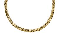 YELLOW GOLD WHEAT LINK CHAIN