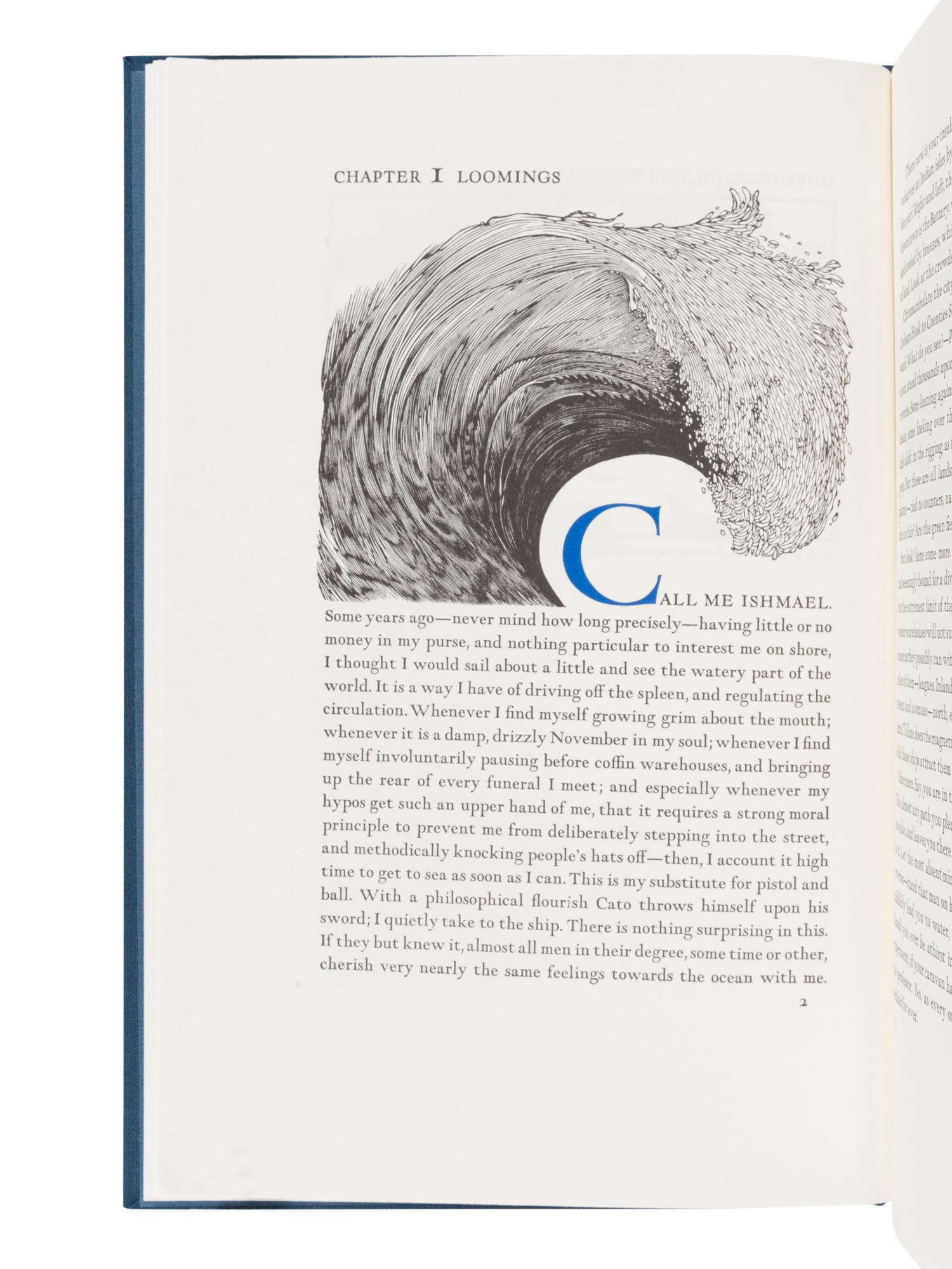 [UNIVERSITY OF CALIFORNIA PRESS]. MELVILLE, Herman (1819-1891). Moby Dick; or, The Whale . Berkeley: University of California Press, 1981.