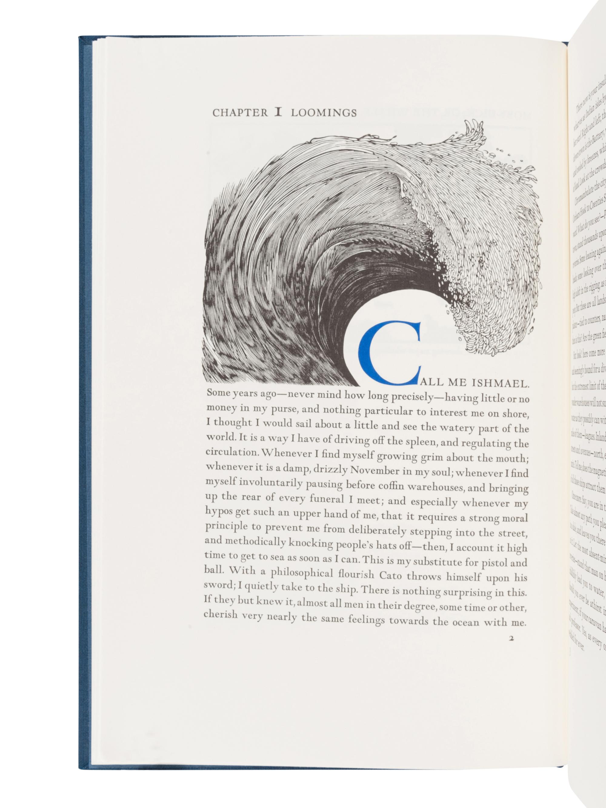 [UNIVERSITY OF CALIFORNIA PRESS]. MELVILLE, Herman (1819-1891). Moby Dick; or, The Whale . Berkeley: University of California Press, 1981.