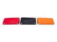 Three Hermès Leather Karo Trousse Cosmetic Bags, 2000-2013