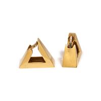 TIFFANY & CO., YELLOW GOLD EARCLIPS