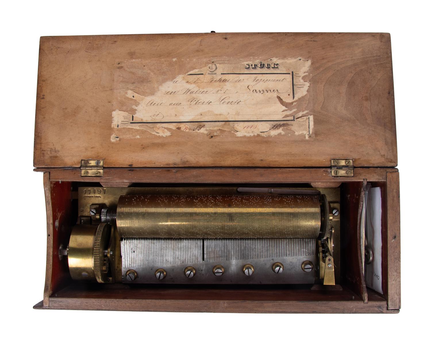 A Three-Air Music Box by Ducommun Girod