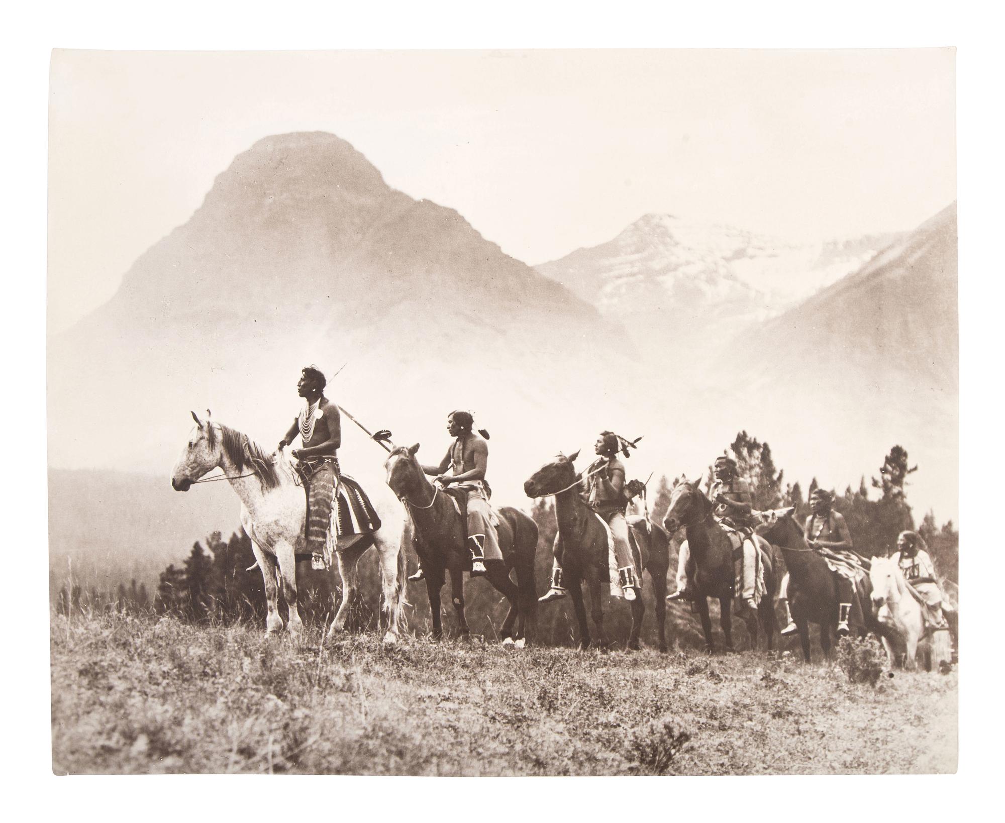 [NATIVE AMERICANS]. REED, Roland W. (1864-1934), photographer. The Pass Finders.