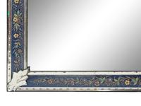 A Venetian Style Over Mantel Mirror