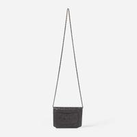 A Chanel Black Quilted Crossbody Purse Chanel