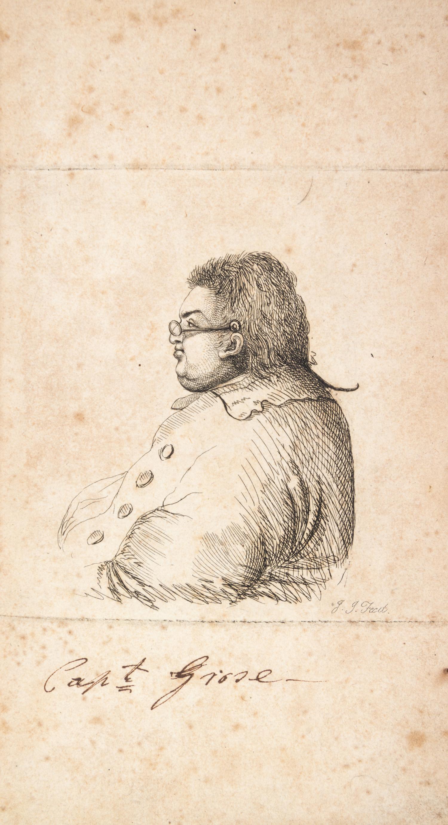 (CARICATURE) GROSE, (FRANCIS) Rules for Drawing Caricatures. London, 1791. Second edition.
