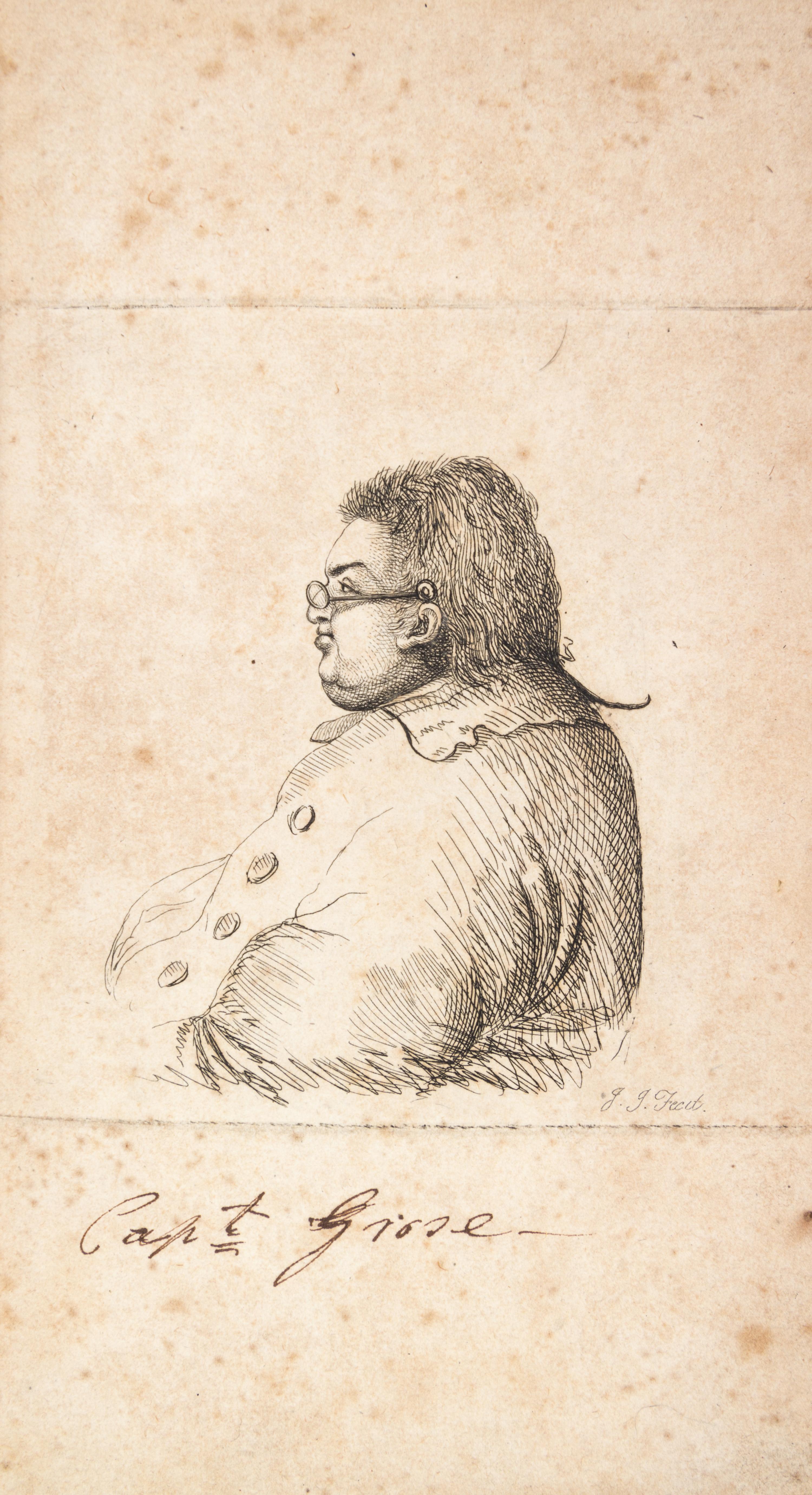 (CARICATURE) GROSE, (FRANCIS) Rules for Drawing Caricatures. London, 1791. Second edition.