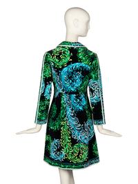 EMILIO PUCCI, VELVET COAT DRESS