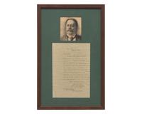 [Presidential] Taft, William H. Typed Letter, signed