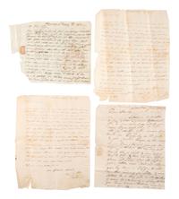 [SHIPPING & COMMERCE]. Documents and correspondence involving a Massachusetts sea captain.
