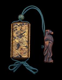 A Japanese Four-Case Lacquer Inro