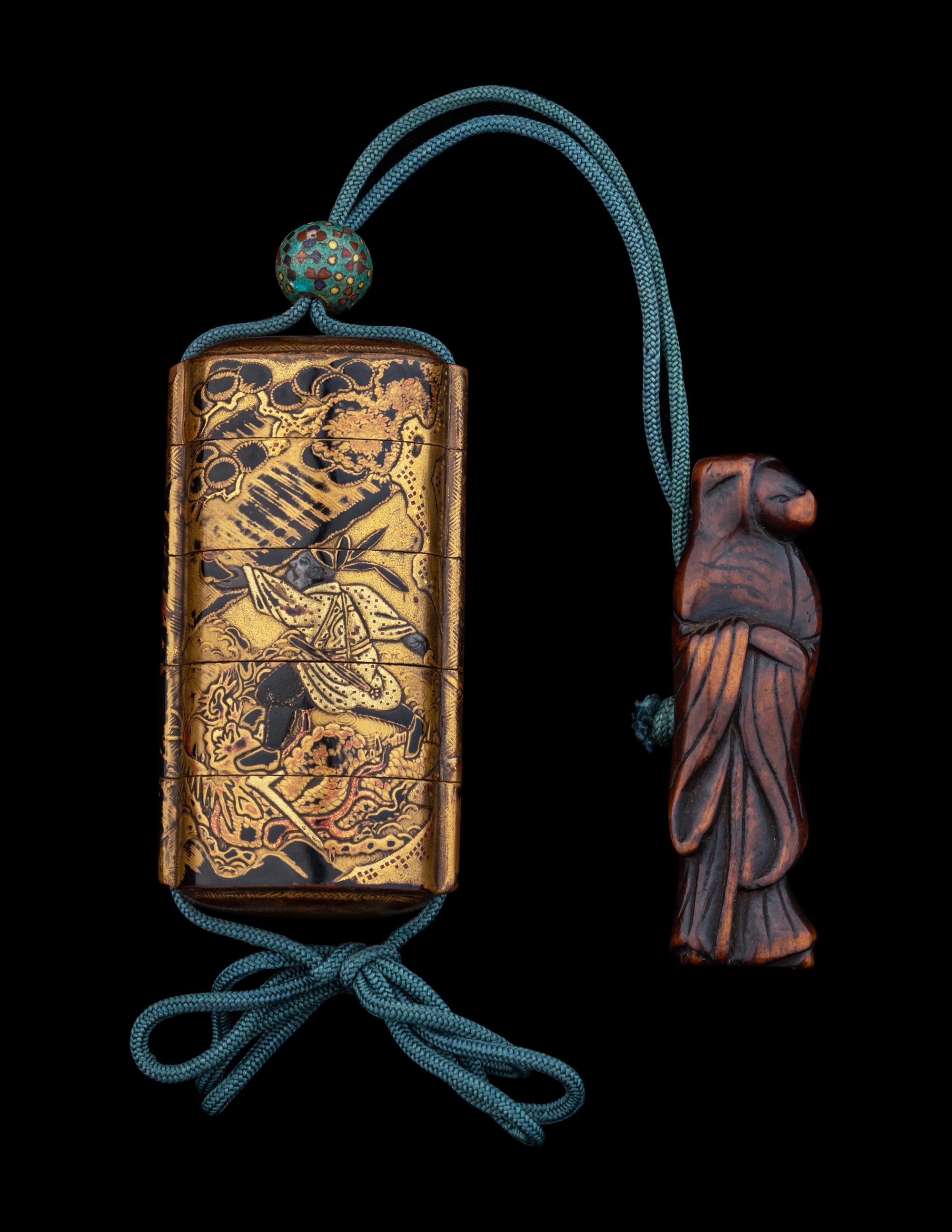 A Japanese Four-Case Lacquer Inro
