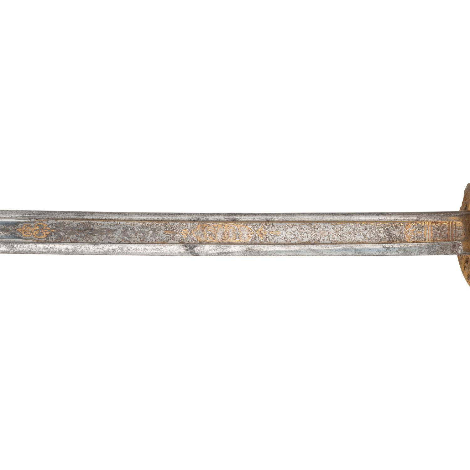 Imported Presentation Model 1850 Staff and Field Officers Sword of Edward Murray