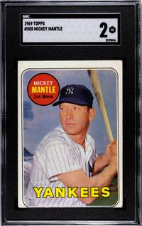A Complete Set of 1969 Topps Baseball Cards Including SGC Graded Key Cards (664/664),