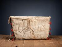 Sioux Beaded Buffalo Hide Possible Bags, Matched Pair