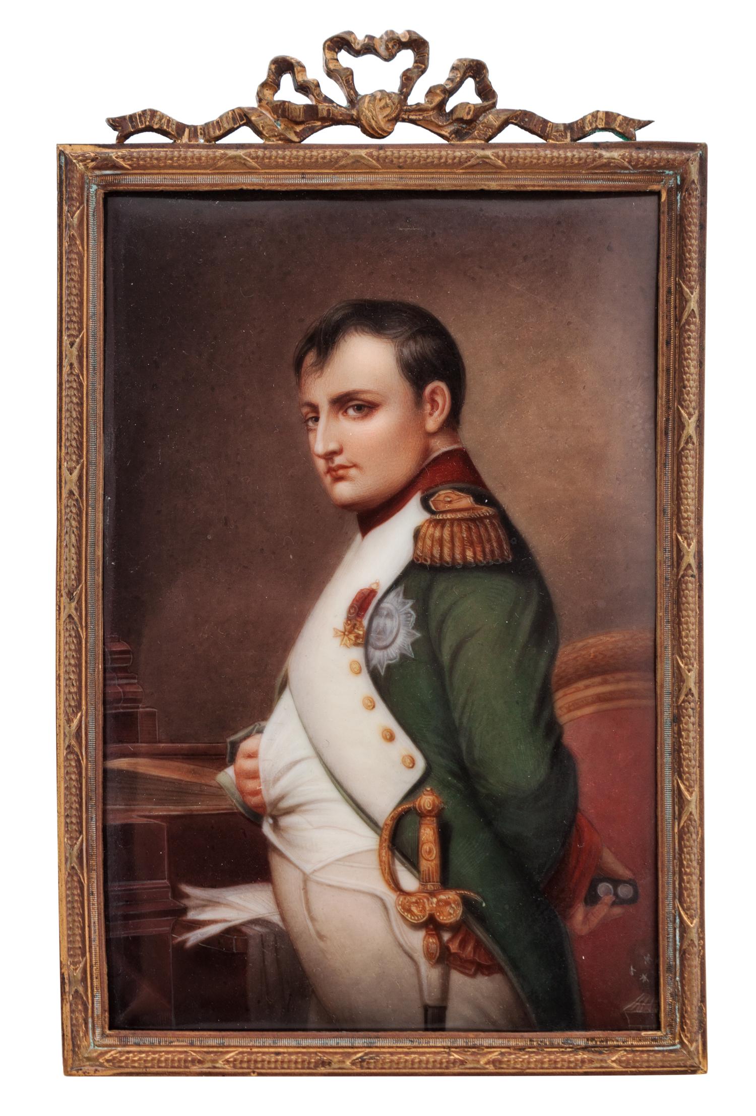 A KPM Porcelain Plaque Height 6 x width 4 inches. — 19TH CENTURY