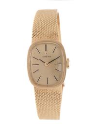 OMEGA, 14K YELLOW GOLD WRISTWATCH
