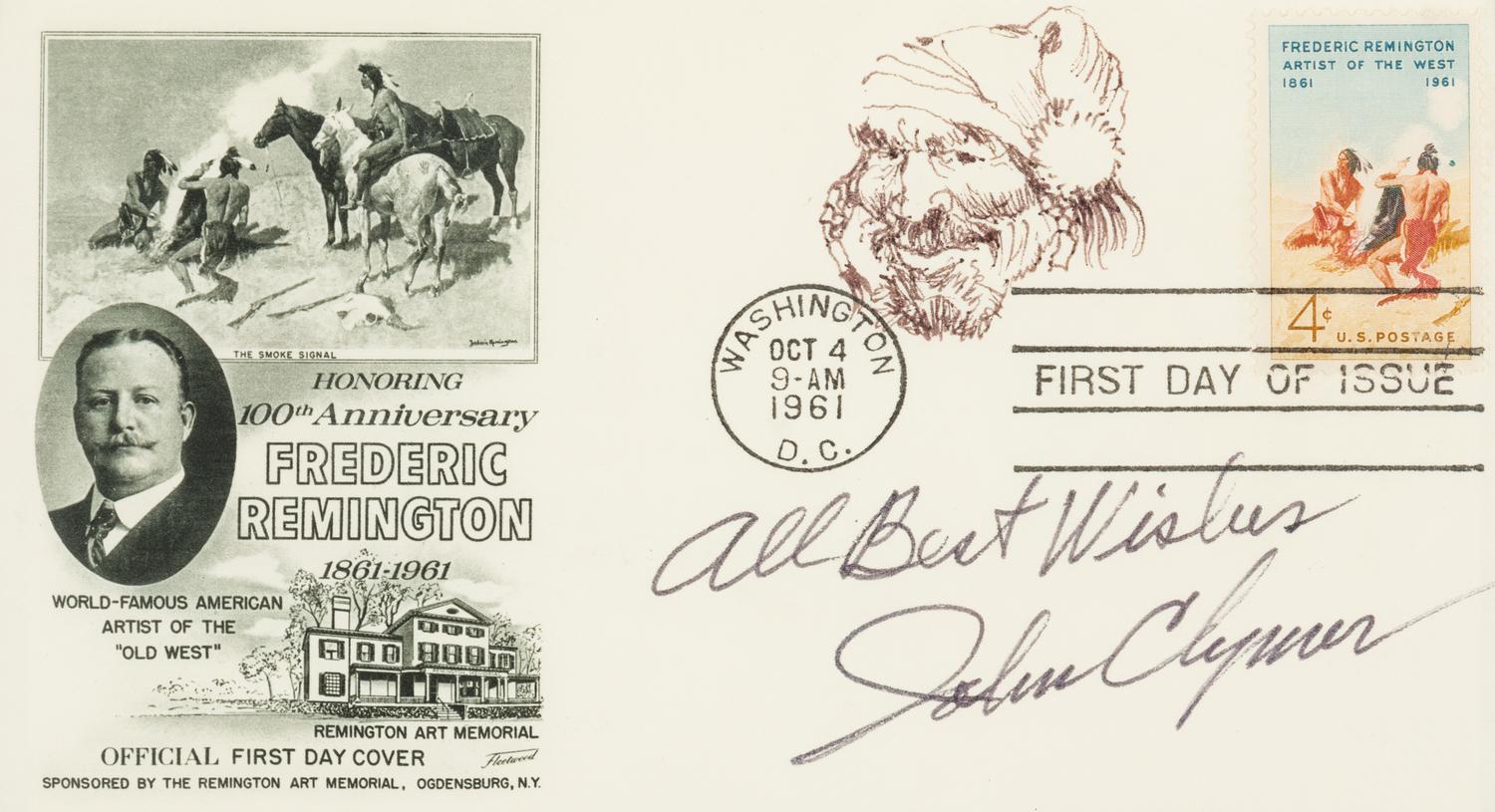 First Day Cover Sketch