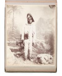 [EARLY PHOTOGRAPHY] -- [JAMAICA]. Album containing several photographs of Black subjects in Jamaica.