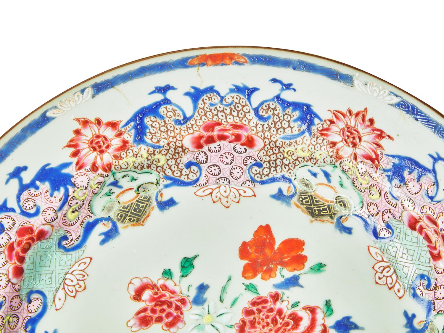 Four Chinese Export Porcelain Articles