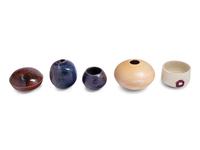 Collection of Five Pots, c. 1997