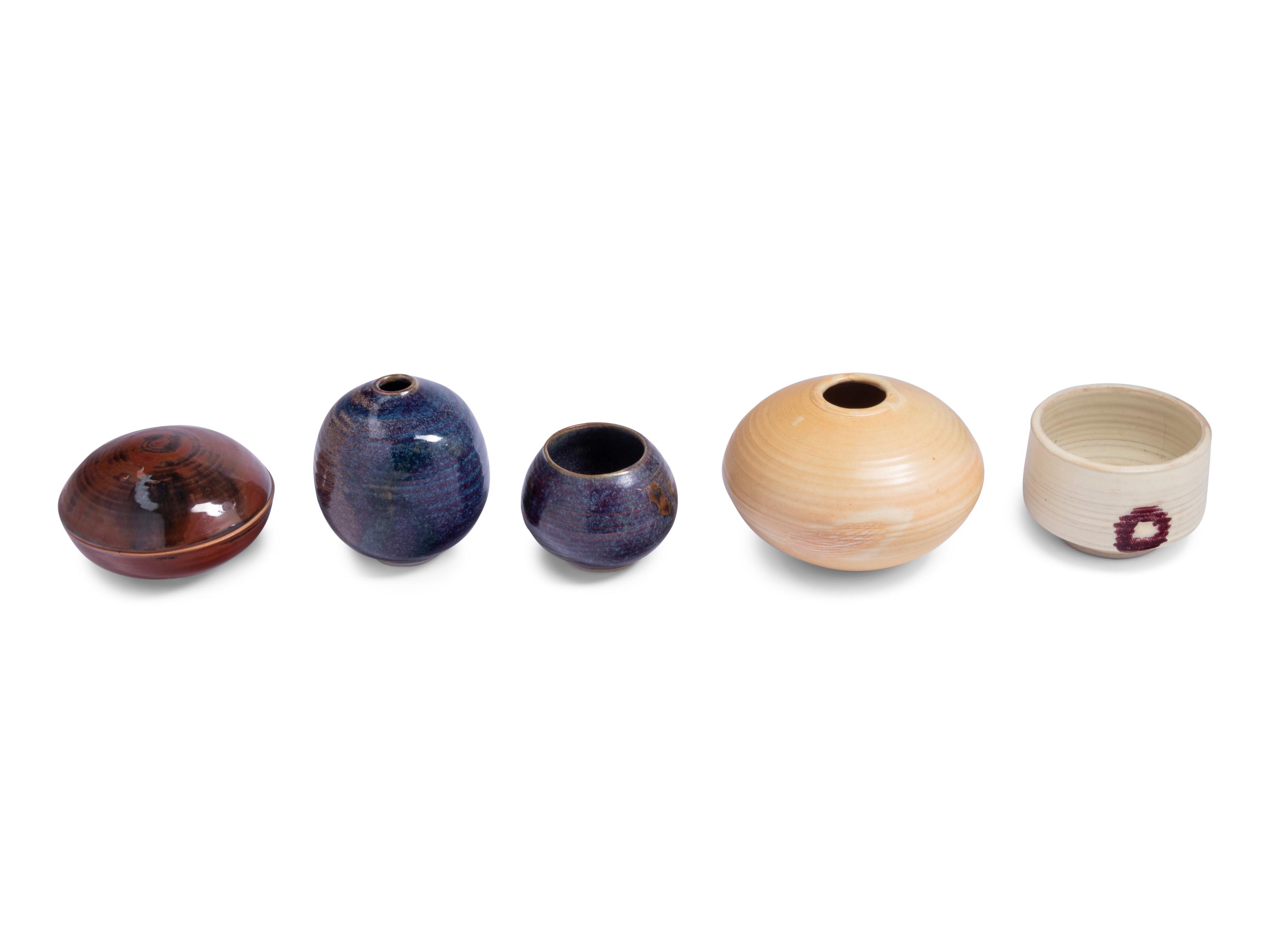 Collection of Five Pots, c. 1997