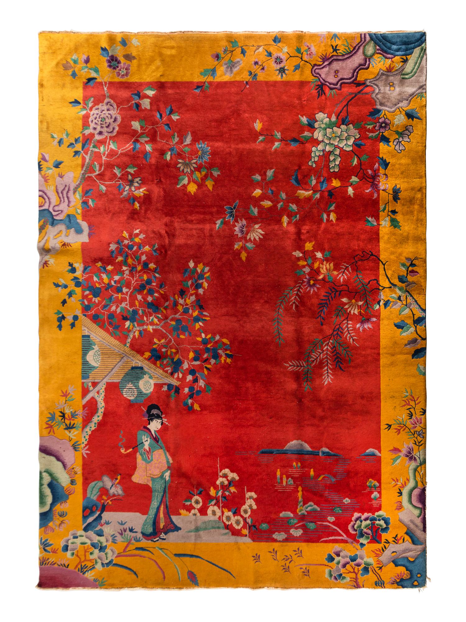A Chinese Wool Rug