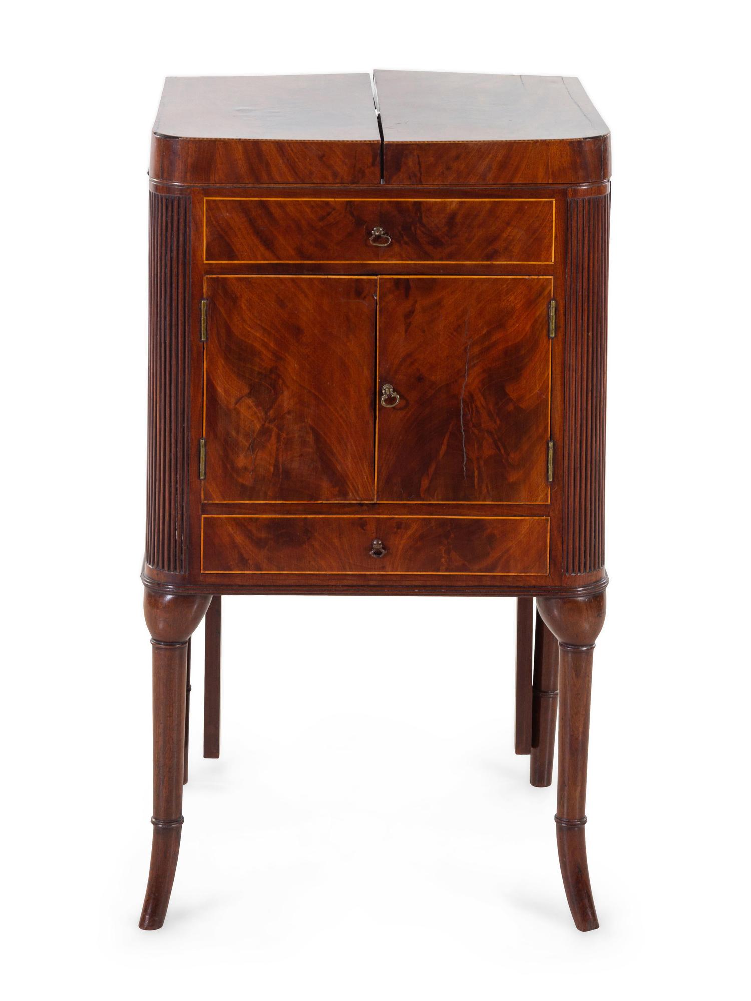 An English Mahogany Dressing Table