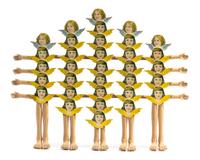 Pedro Friedeberg, (Mexican/American, b. 1937), Angels on my Shoulder