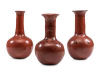 Redware Pottery Vase, PLUS