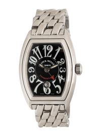 FRANCK MULLER, REF. 8001 L SC STAINLESS STEEL 'CONQUISTADOR' WATCH