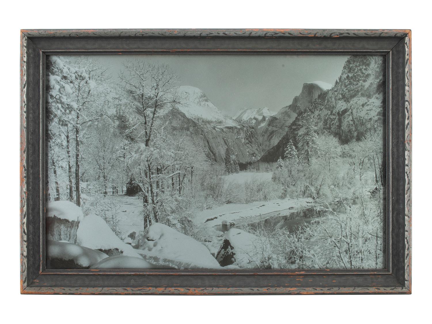 [WESTERN AMERICANA]. PILLSBURY, Arthur C. (1870–1946), photographer. A group of 2 silvertones of Yosemite.