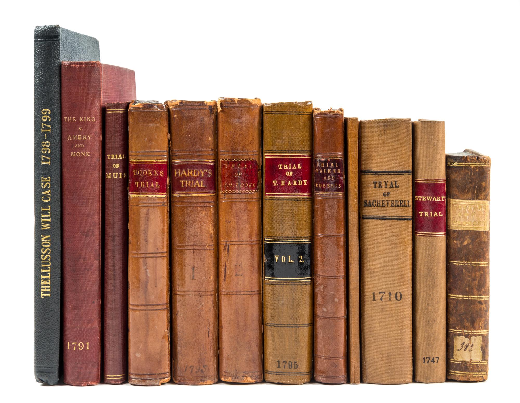 (LAW) A group of 12 eighteenth-century texts.
