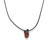 A Phoenician or Carthaginian Glass Male Head Pendant