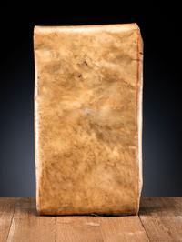 Blackfeet Parfleche Envelope, with Pictorial Design on Interior