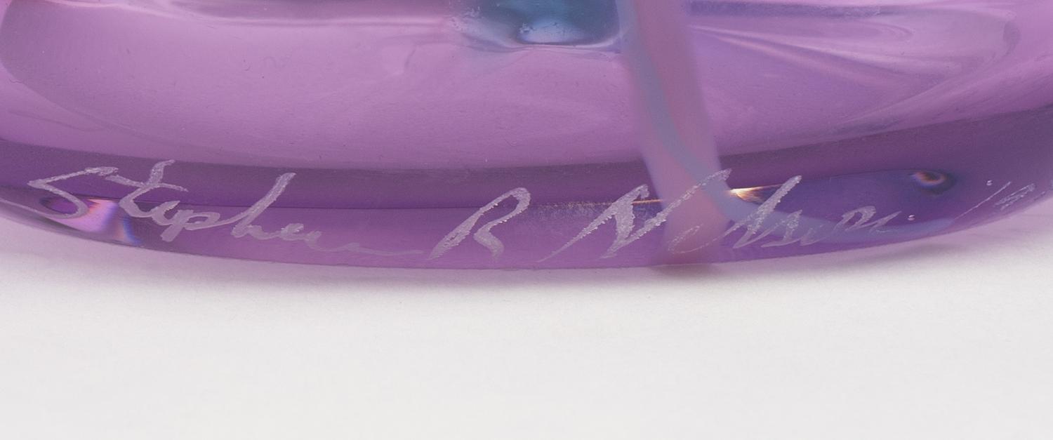 Three Art Glass Articles