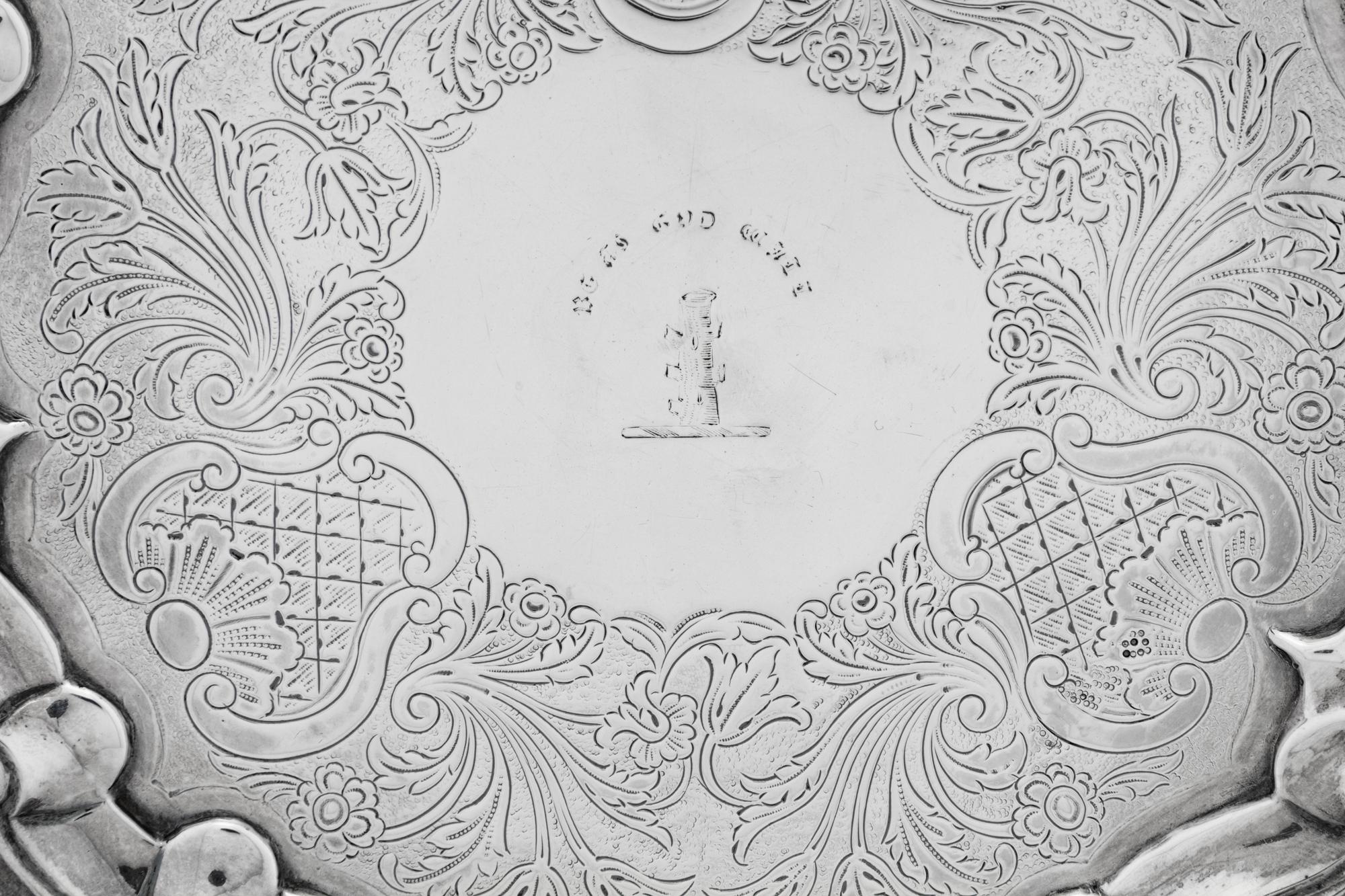 A George IV Silver Salver