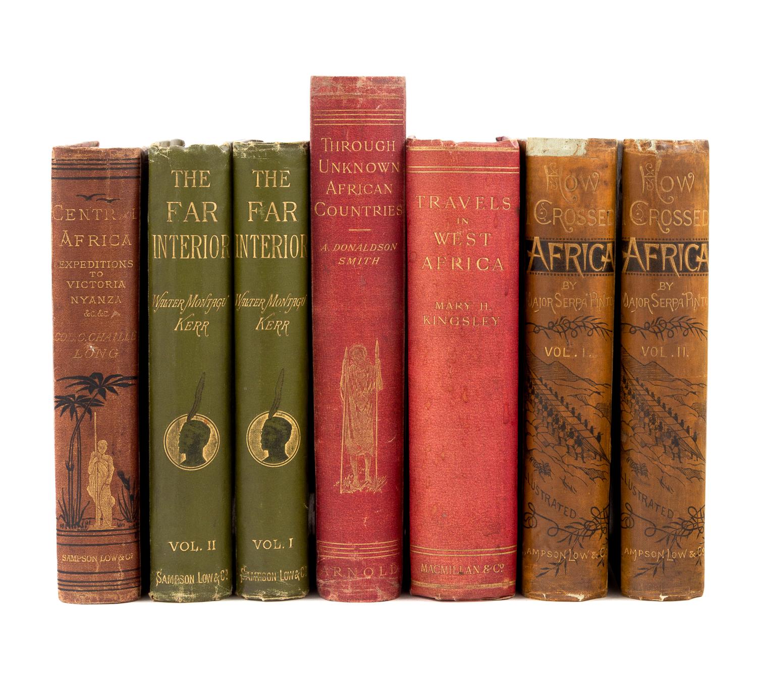 [AFRICA]. A group of 5 works, comprising: