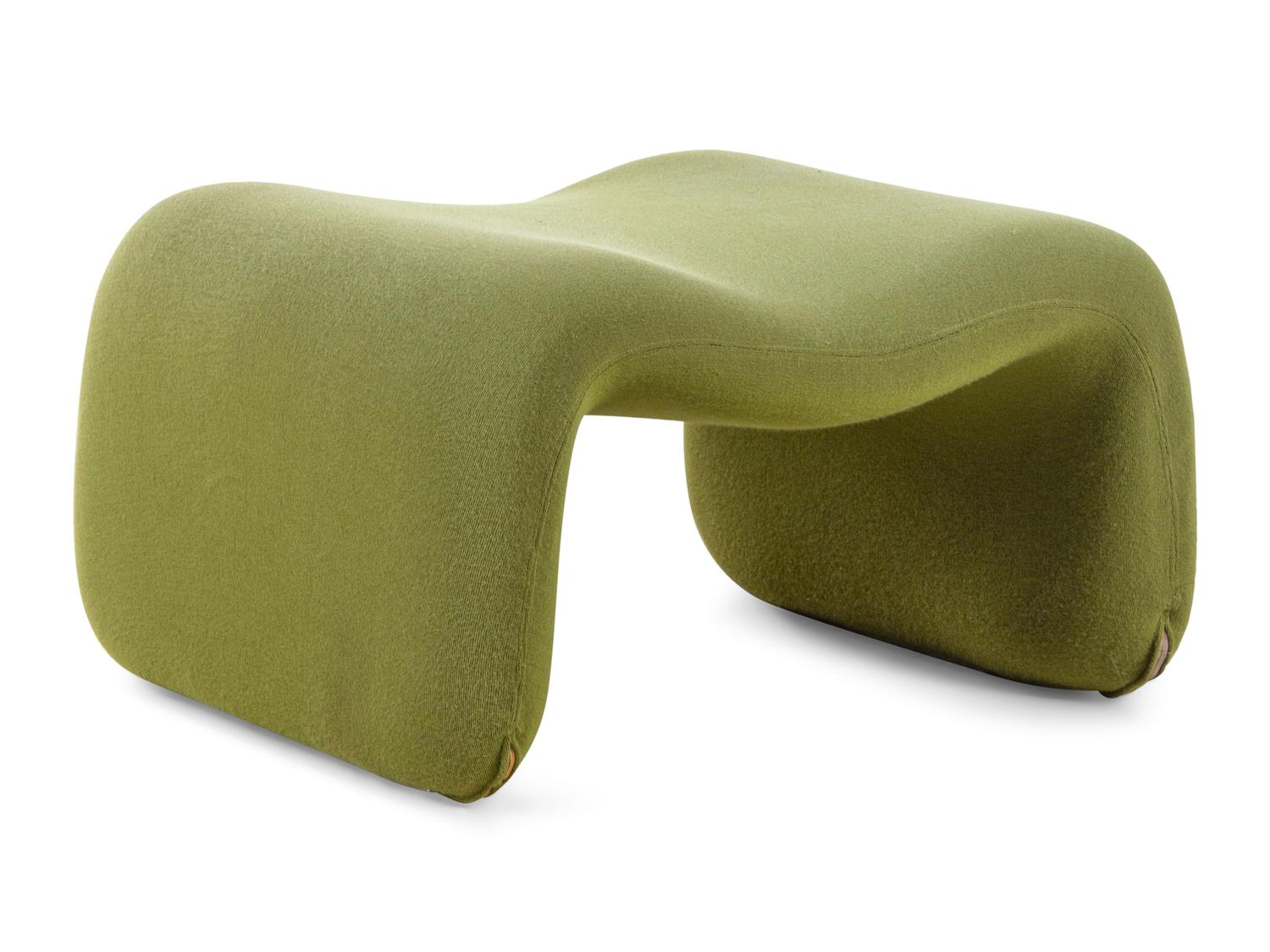 Concorde Lounge Chair and Model 598 Lounge Chair, together with an Olivier Mourgue Ottoman, Artifort, France / Netherlands