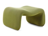 Concorde Lounge Chair and Model 598 Lounge Chair, together with an Olivier Mourgue Ottoman, Artifort, France / Netherlands