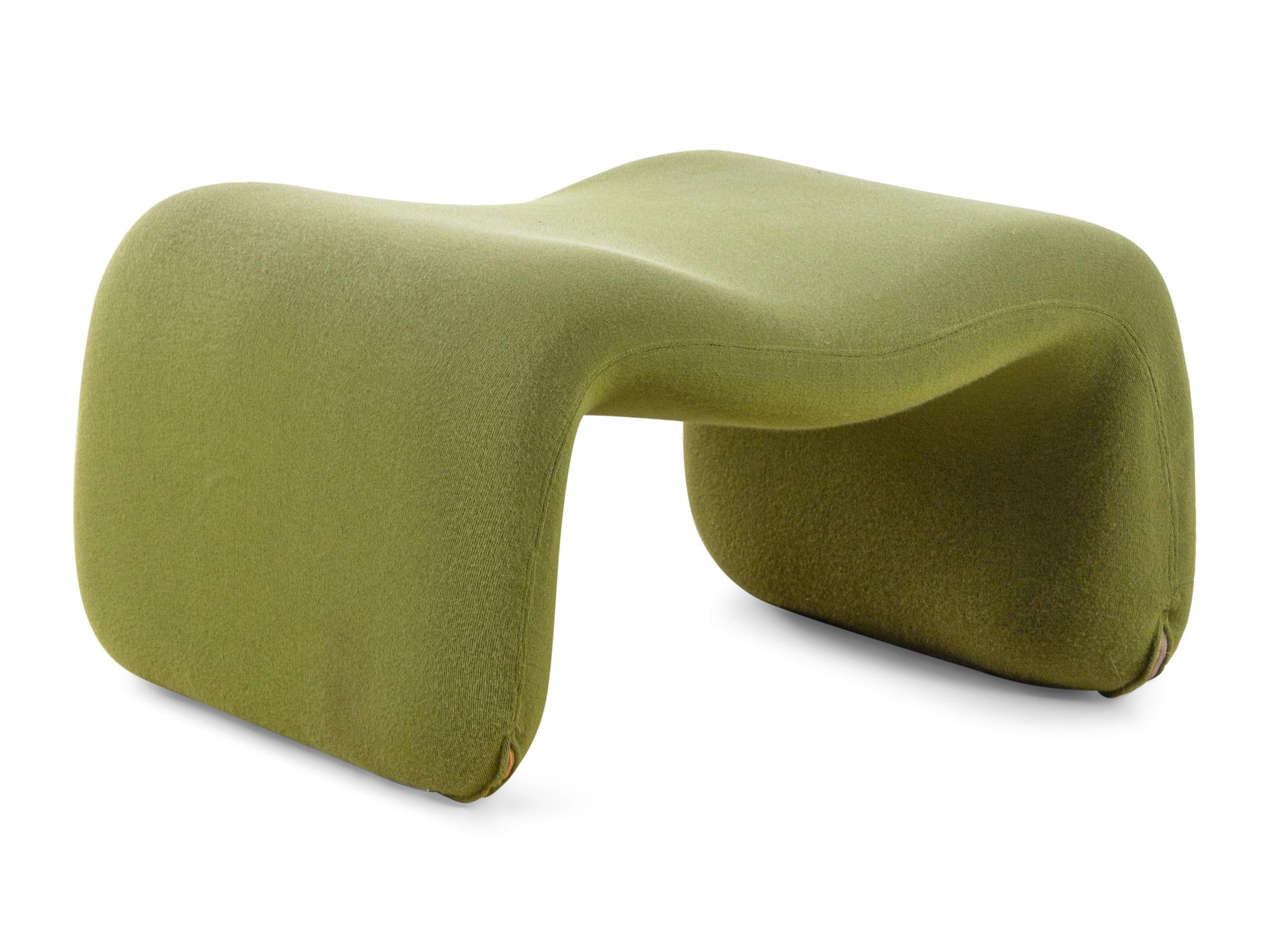 Concorde Lounge Chair and Model 598 Lounge Chair, together with an Olivier Mourgue Ottoman, Artifort, France / Netherlands