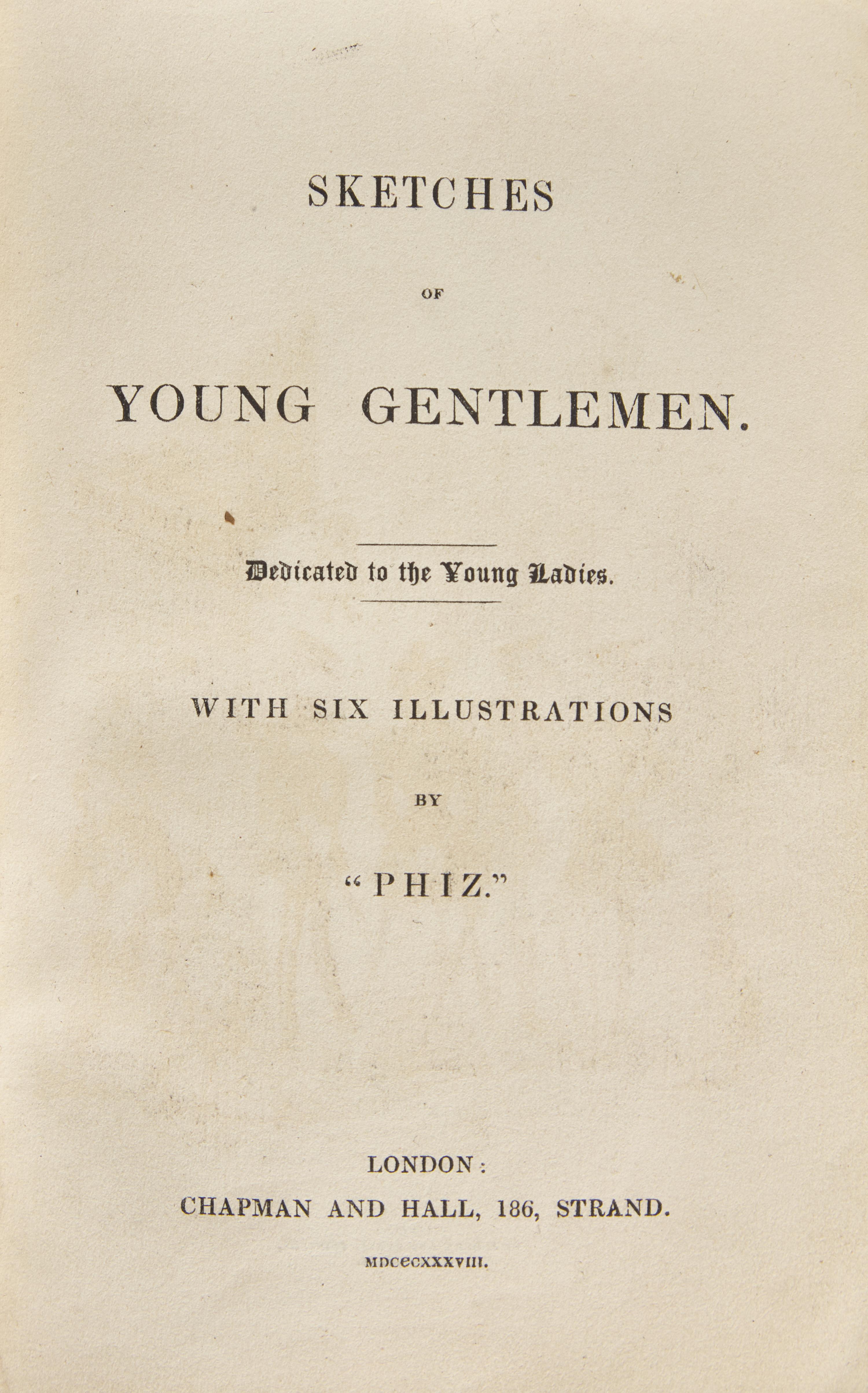 [Literature] (Dickens, Charles). Group of 3 First Editions