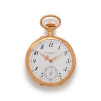 PATEK PHILIPPE, 18K YELLOW GOLD POCKET WATCH