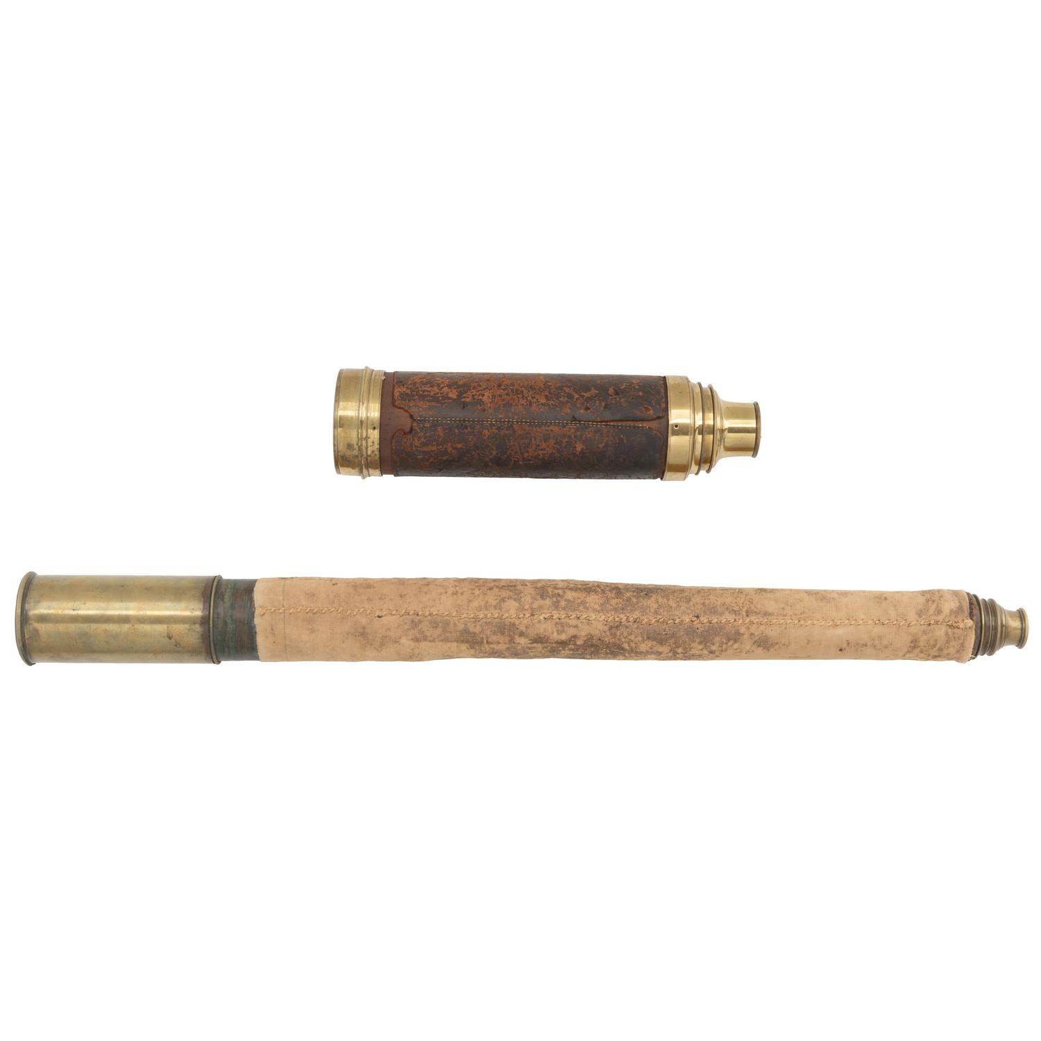 2 U.S. Navy Spyglasses