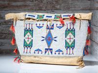 Sioux Beaded Hide Possible Bag