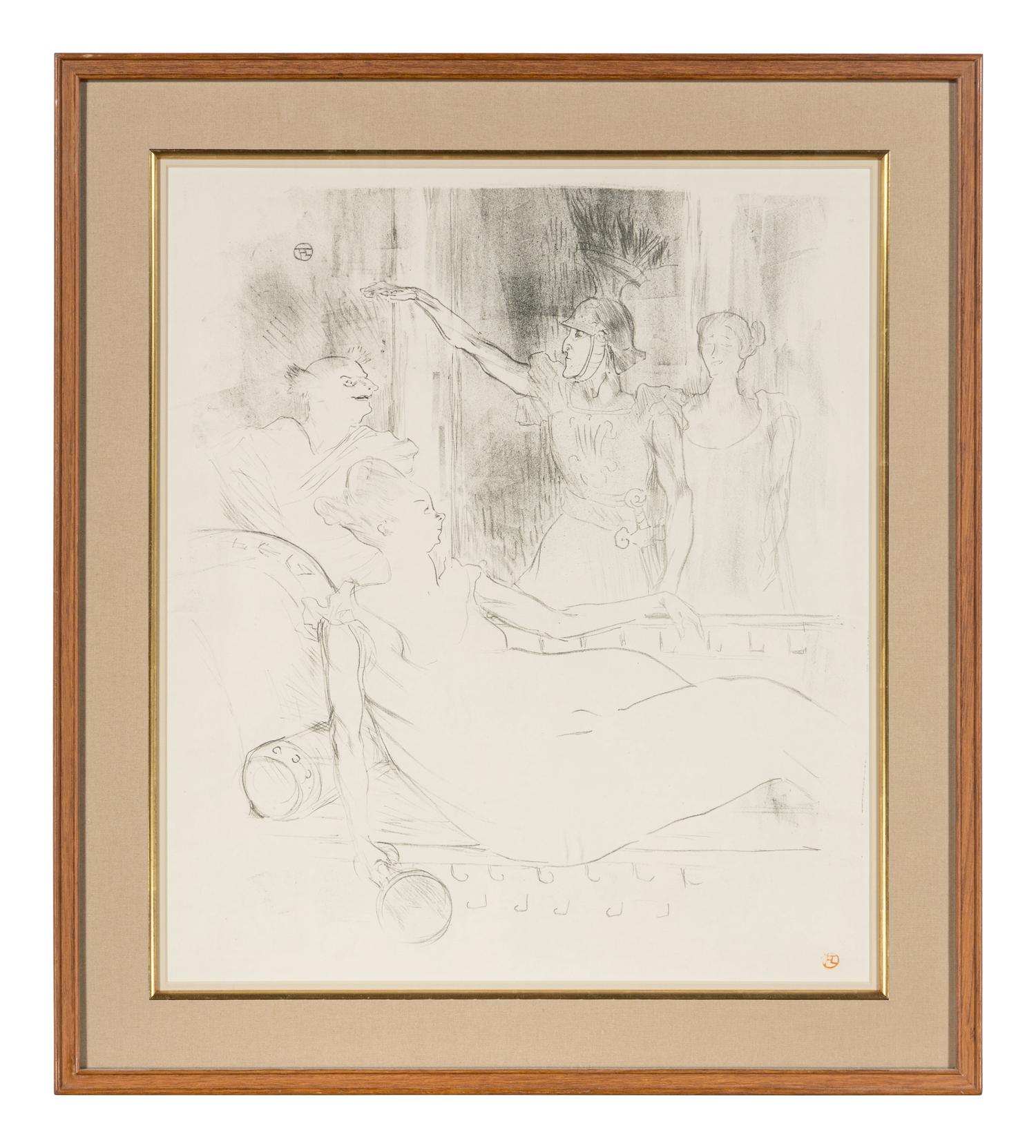 Dans 'La Belle Hélène', 1900
