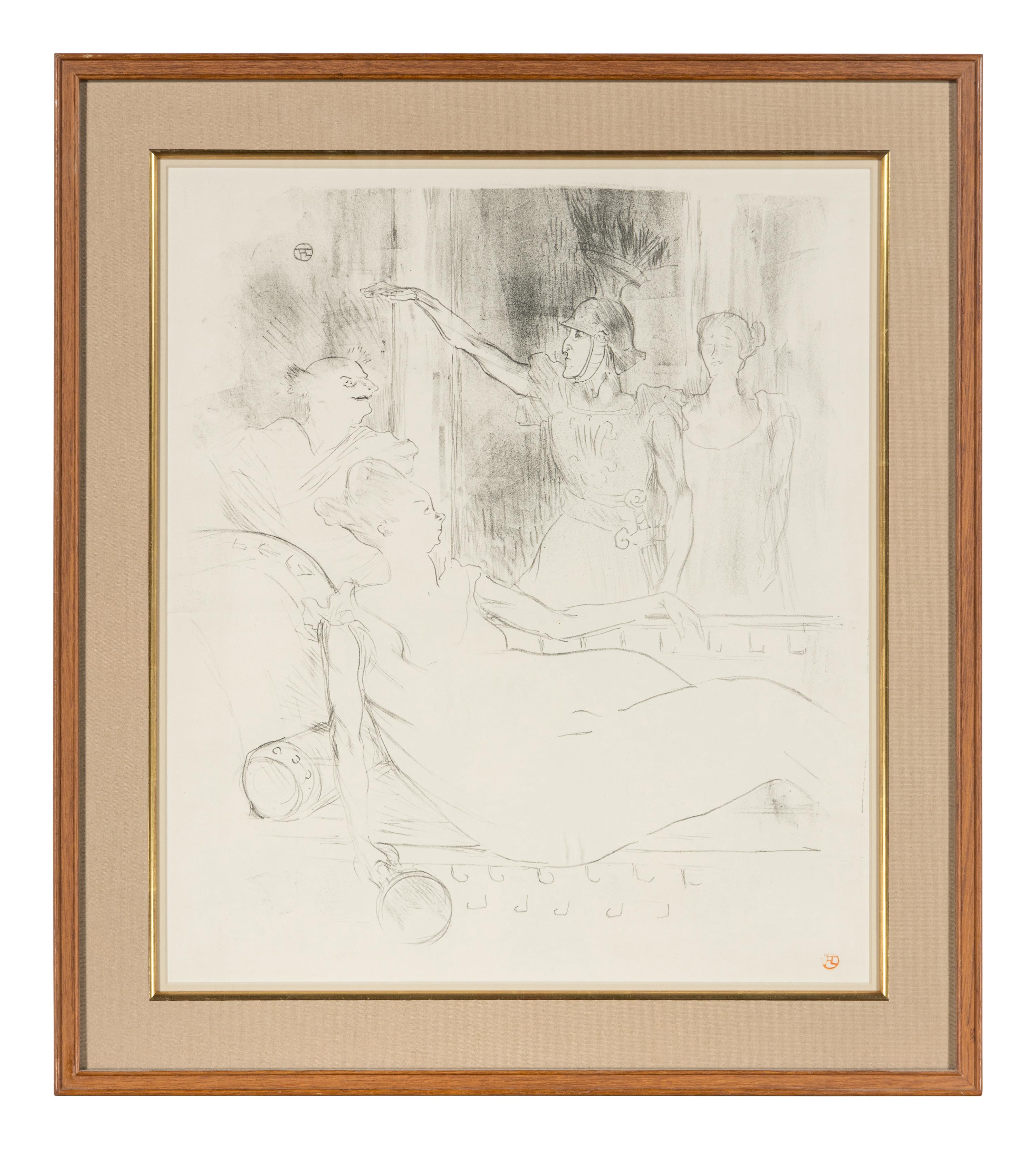 Dans 'La Belle Hélène', 1900