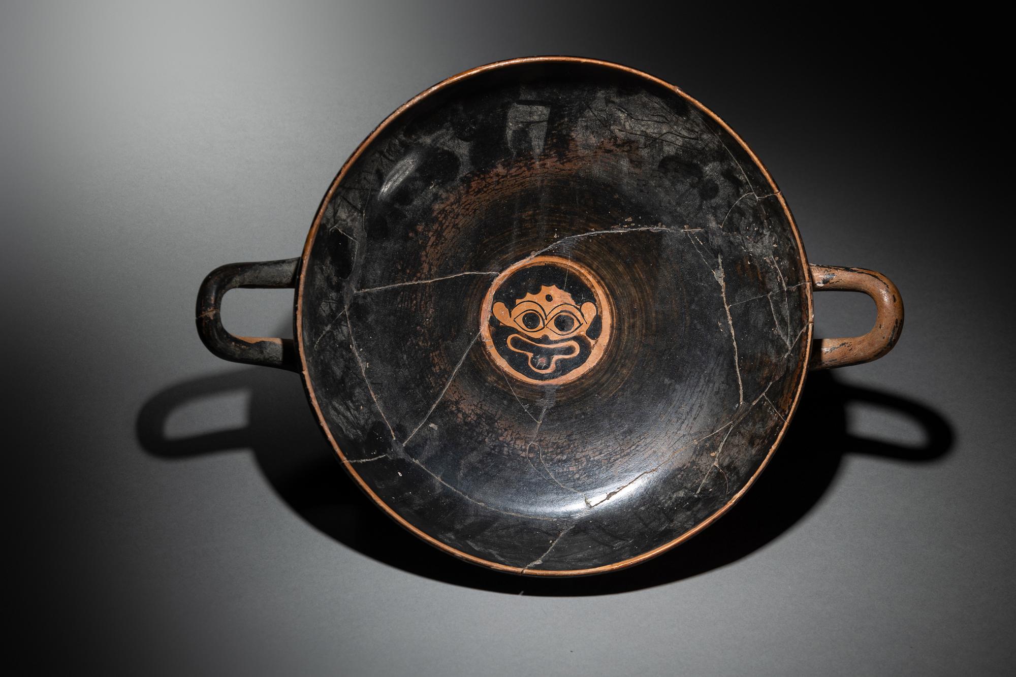 An Attic Black-Figured Eye Cup