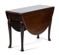 A George III Mahogany Drop-Leaf Table